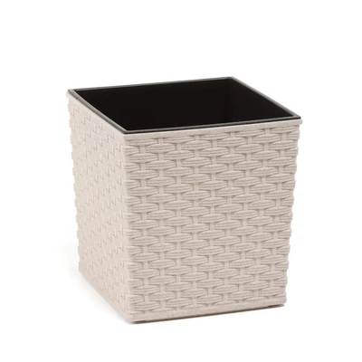 JUKA ECO 190x190 rattan - fehér