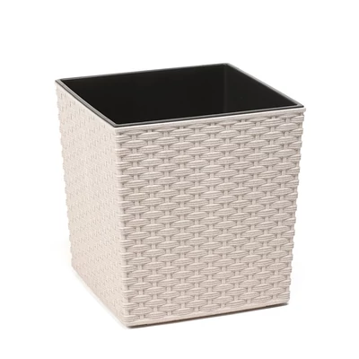 JUKA ECO 250x250 rattan - fehér