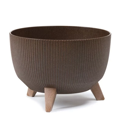 ROMA virágtartó ECO O 330 mm espresso