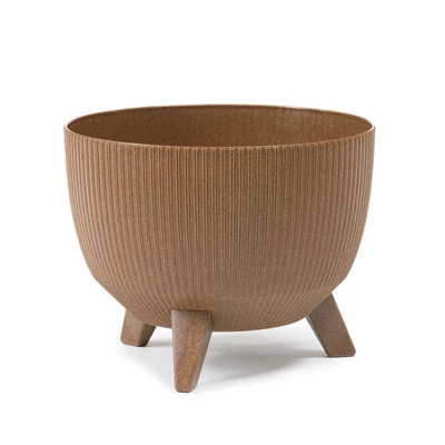 ROMA virágtartó ECO jumper wood d 240  mm, natur fa