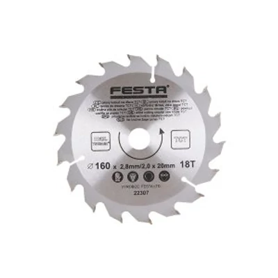 Körfűrészlap TCT 160mm/18t