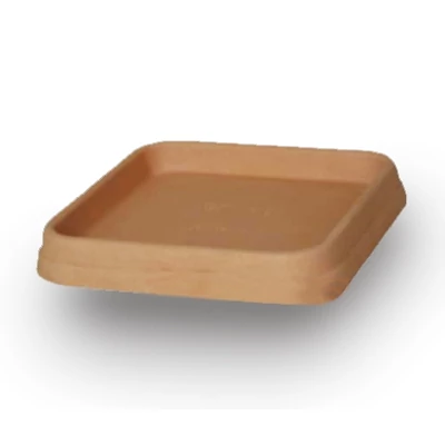 BIANCA Kaspóalátét müa.rot 27x27 cm, szögletes, terracotta