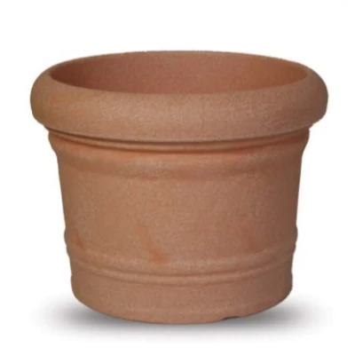 Virágcserép, rot. mü.a, 40 cm terracotta / VENICE
