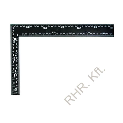 Derékszög 300x200mm Fekete